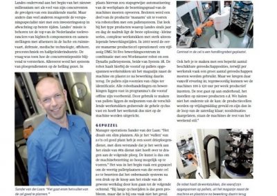 11-07 Metaal&Techniek, Landes 10 jaar automatisering