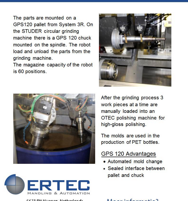 16-10 System 3R tooling polishing