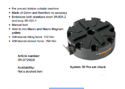 17-10 PN Pre-set chuck Macro & Macro Magnum