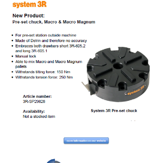 17-10 PN Pre-set chuck Macro & Macro Magnum