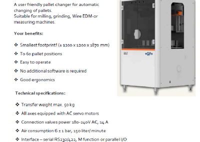 18-08 PN System 3R Workpal 1 pallet changer