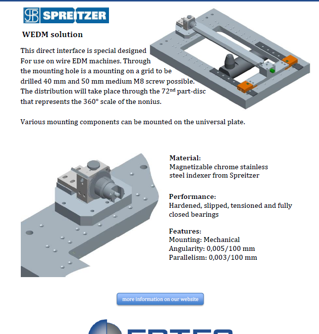 18-10 Spreitzer manual wedm indexer