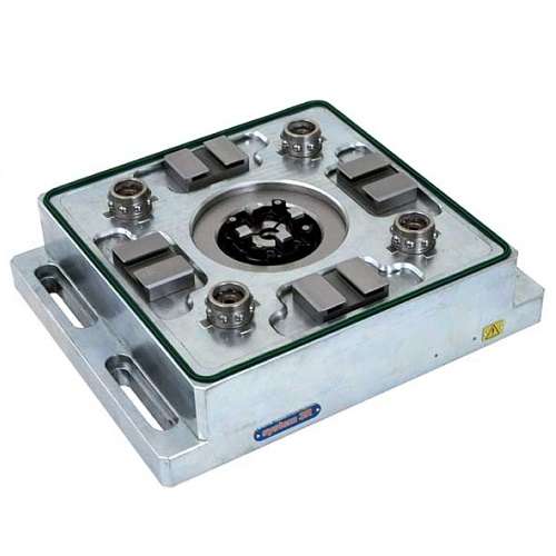 3R-770.46-1 Automatische pneumatische tafel chuck met geïntegreerde Macro-combi